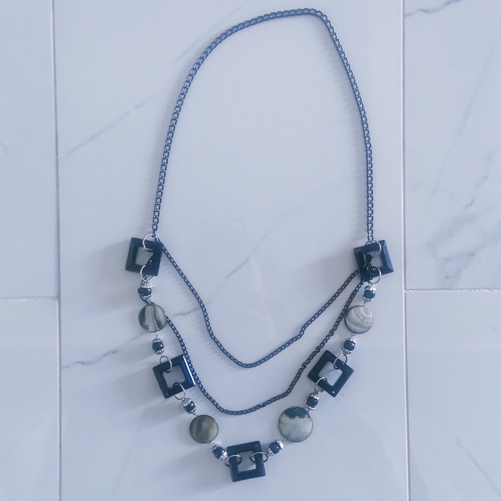 Black Gaudy Necklace
